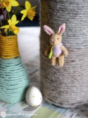 {Anleitung} Ein schnelles Vasen DIY