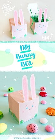 DIY HASEN-GESCHENKBOX ZU OSTERN / FREE PRINTABLE