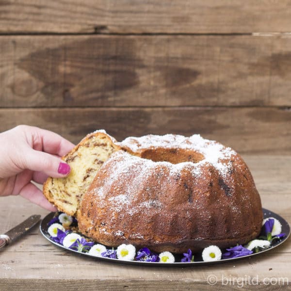 Eierlikörkuchen mit Schokolade - schmeckt nicht nur dem Osterhasen [Birgit D]