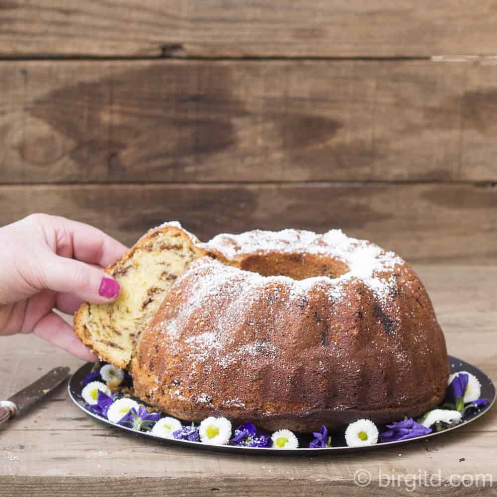 Eierlikörkuchen mit Schokolade – schmeckt nicht nur dem Osterhasen [Birgit D]