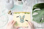 Urban Jungle-inspirierte Endloskarte für Ostern – es wird magisch