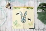 Urban Jungle-inspirierte Endloskarte für Ostern – es wird magisch