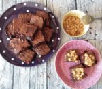 Erdnuss-Karamell-Brownies