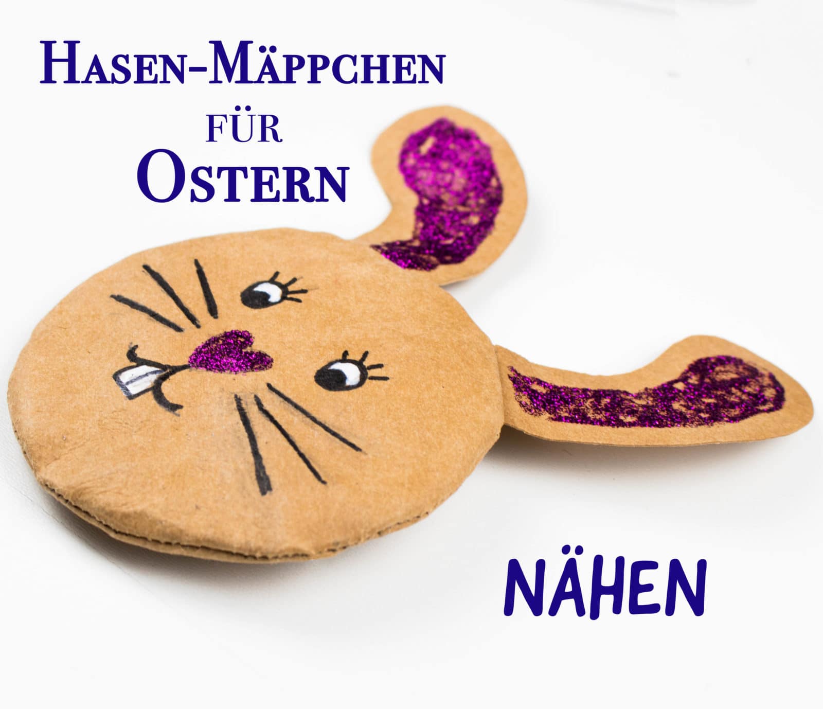Nähanleitung Hasen-Mäppchen