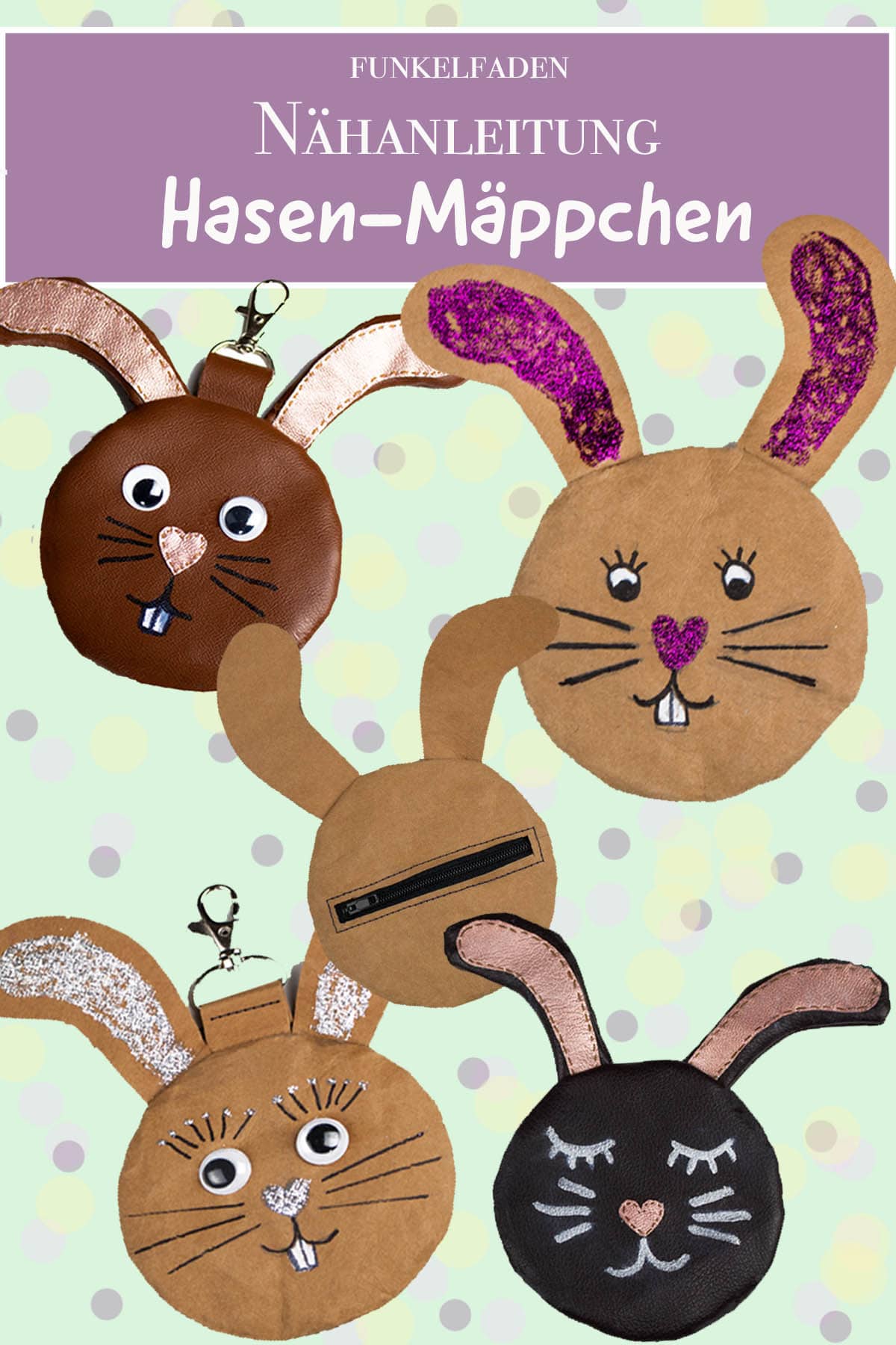 Nähanleitung Hasen-Mäppchen