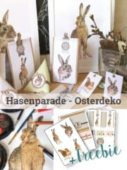 Hasenparade – Osterdeko ganz klassisch