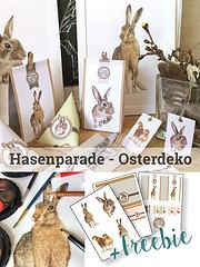 Hasenparade – Osterdeko ganz klassisch