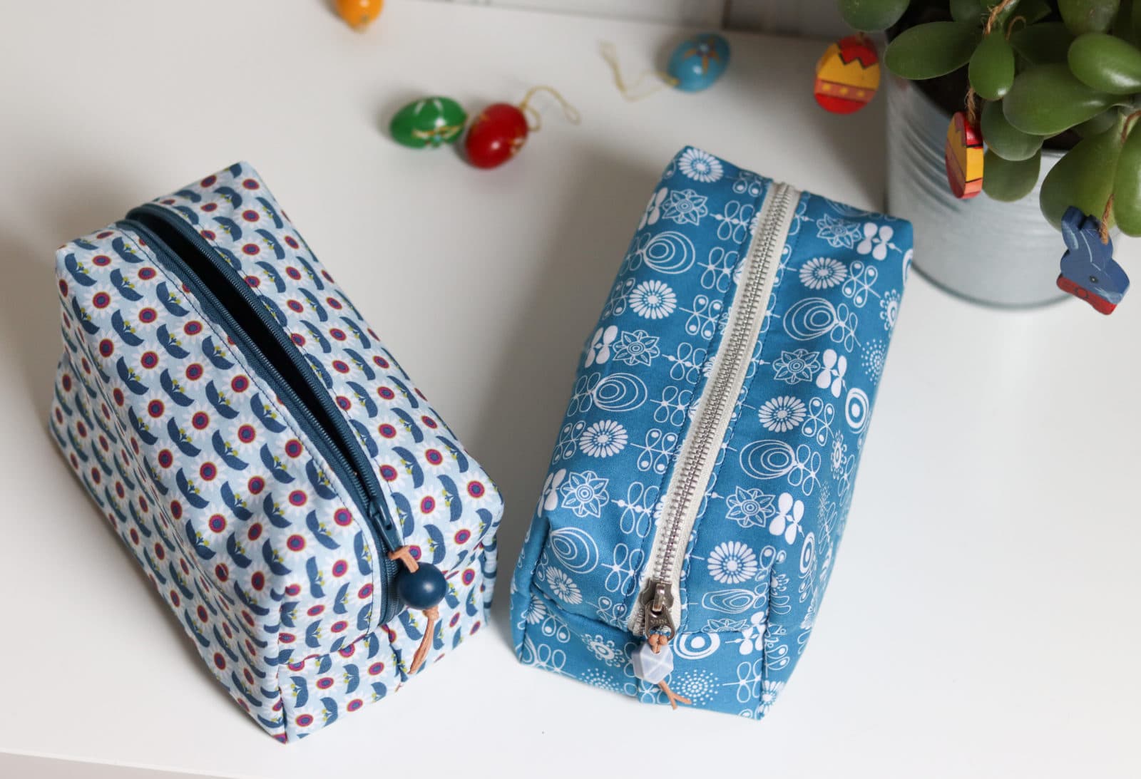 eckige Taschen nähen