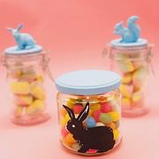 Last Minute Ostergeschenke selber machen aus Einweggläsern