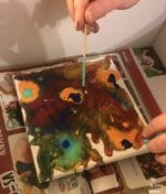 Acryl Fließtechnik (Acrylic Pouring) ohne Schnickschnack
