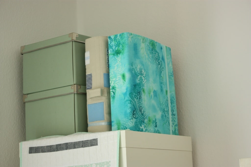 Tipp fürs Ordnung schaffen im Nähzimmer