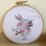 Osterhase im Rahmen