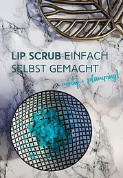 Lippenpeeling für vollere Lippen