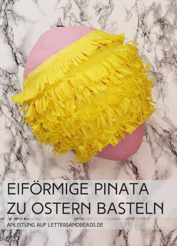 Osterei-Pinata basteln