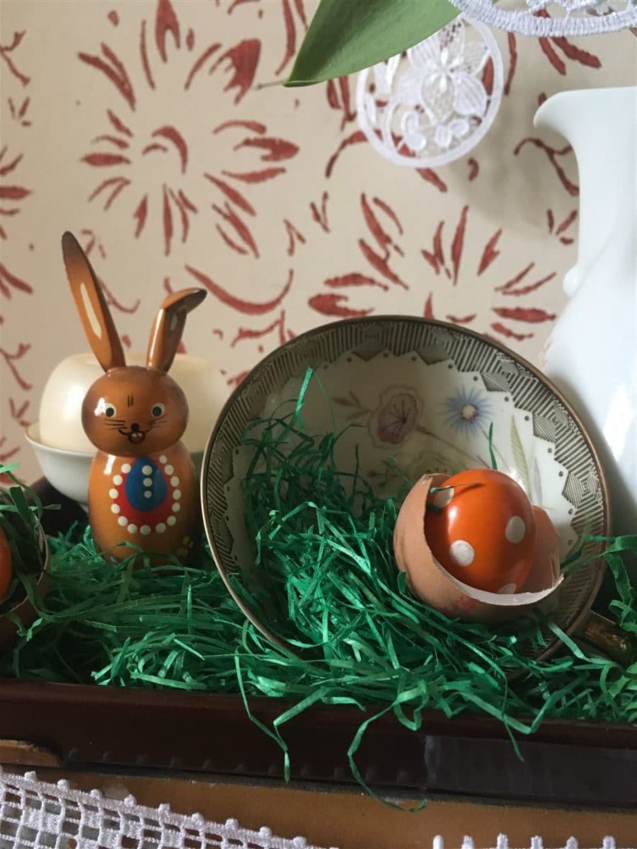 Osterdekoration für Vintageliebhaber