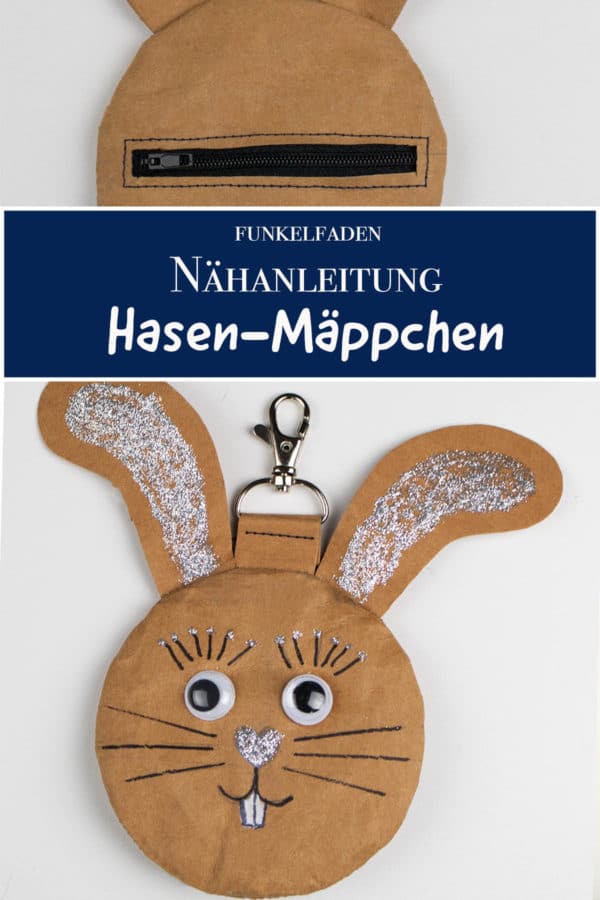 Nähanleitung Hasen-Mäppchen