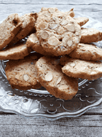 Nuss-Cookies mit Mandeln und Haselnüssen