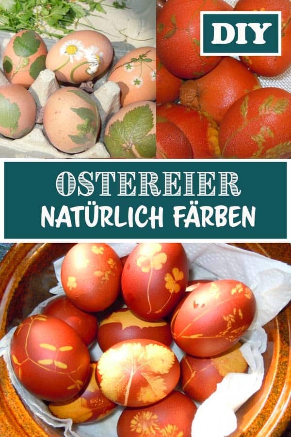 Ostereier natürlich färben