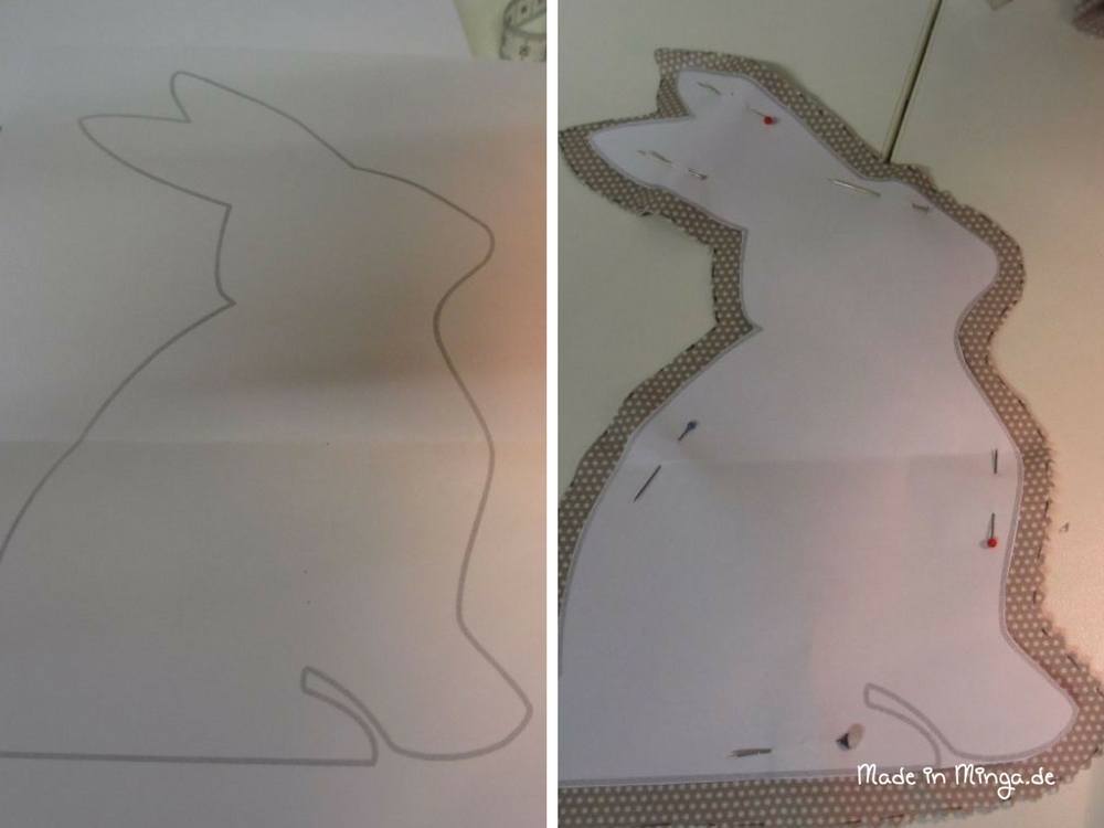 Anleitung zum Nähen: Osterhase