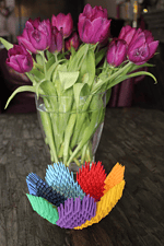 3D-Origami-Schale