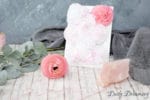 DIY-Blumenbild mit Blüten aus Krepp-Papier – passend zum Muttertag
