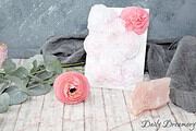 DIY-Blumenbild mit Blüten aus Krepp-Papier – passend zum Muttertag