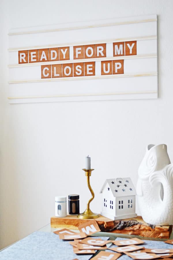 DiY Letter Board