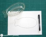 {Anleitung} Fisch-Deko DIY aus Jeans | Download Schablone