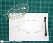 {Anleitung} Fisch-Deko DIY aus Jeans | Download Schablone