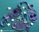 {Anleitung} Fisch-Deko DIY aus Jeans | Download Schablone