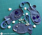 {Anleitung} Fisch-Deko DIY aus Jeans | Download Schablone
