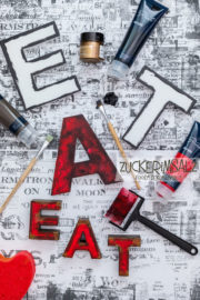 das 30 Minuten DIY … EAT Sign im Retro Industrie Style