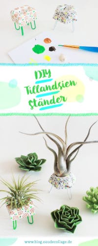 DIY TILLANDSIENSTÄNDER / TILLANDSIENHALTER