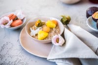 Exotische Overnight Oats von den [Foodistas]