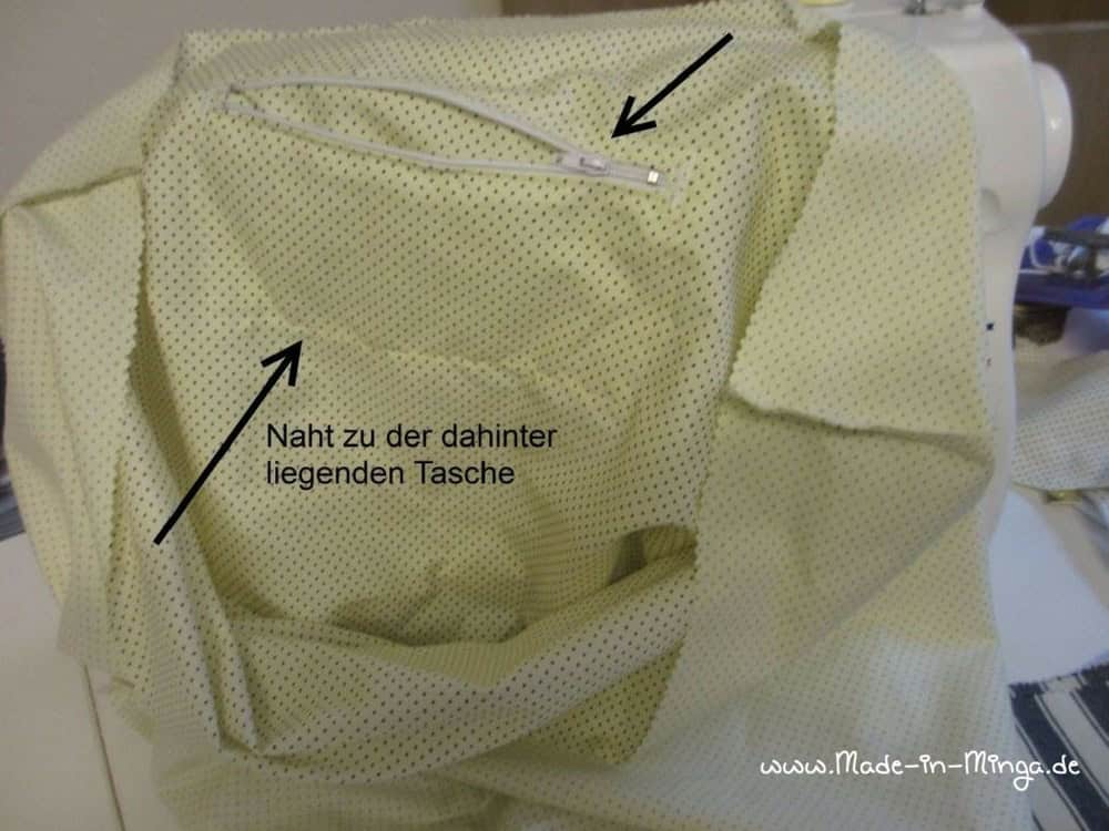 Große maritime Badetasche selber nähen