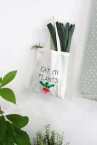 Tasche für den Gemüse-Einkauf