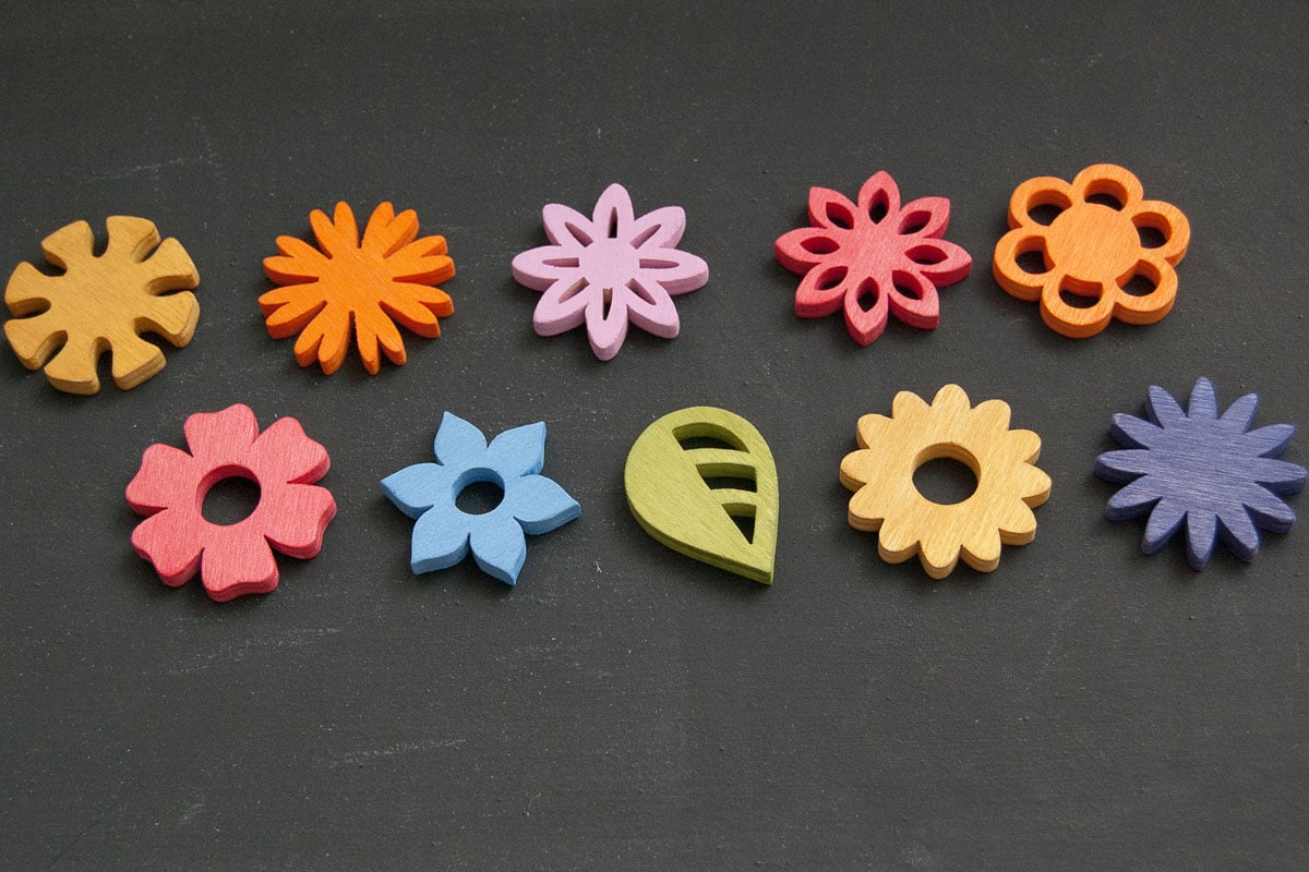 Flower-Power – Farbenfrohe Blumen-Magnete