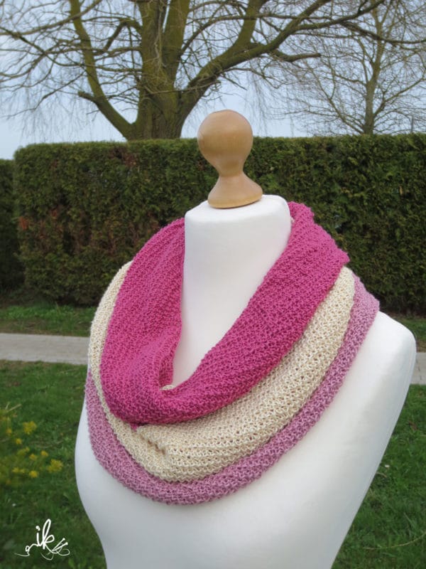 Pink & Rosa Loop Strickanleitung