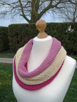 Pink & Rosa Loop Strickanleitung
