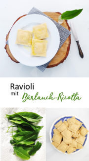 Frühlingsrezept: Ravioli mit Bärlauch-Füllung