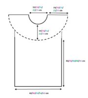 Shirt mit Rundpasse