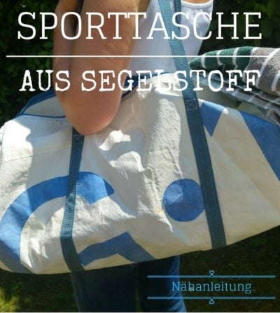 Super-einfache Badetasche/ Sporttasche, Gratis Anleitung & Maße