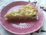 Klassischer Streuselkuchen mit Pudding und Schokostückchen