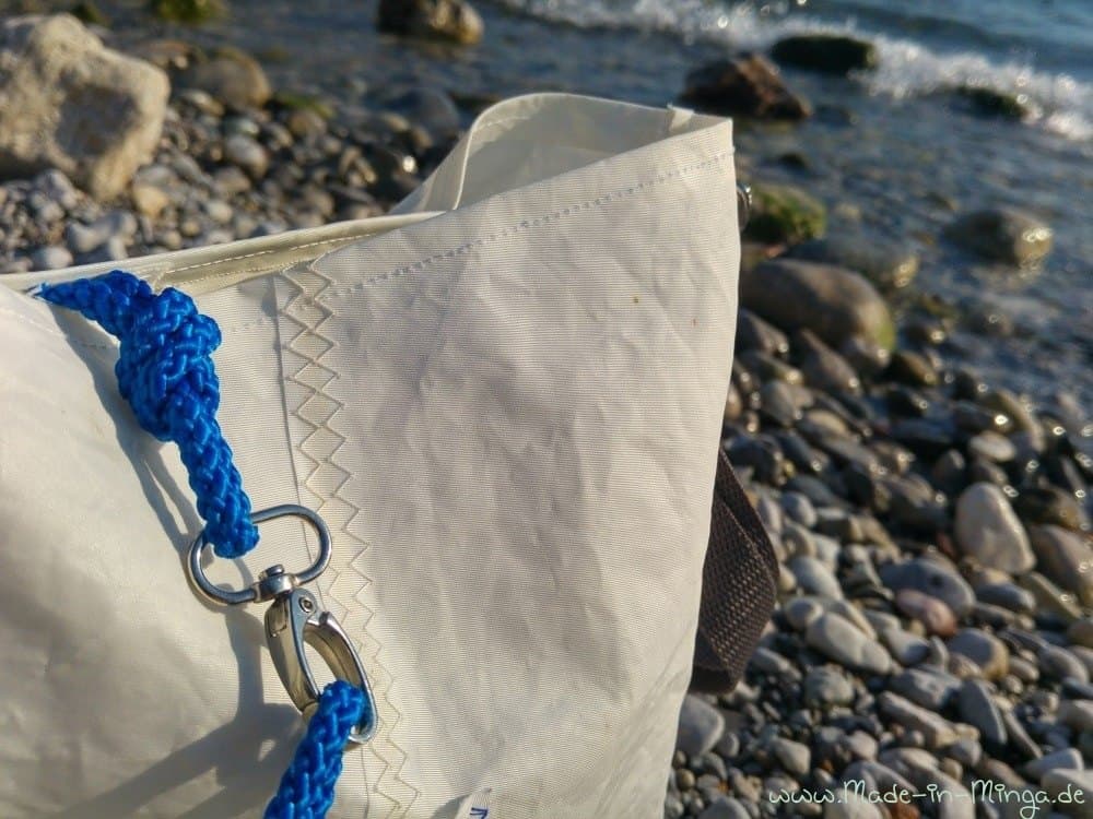 Tasche nähen aus altem Segel, kostenlose Anleitung