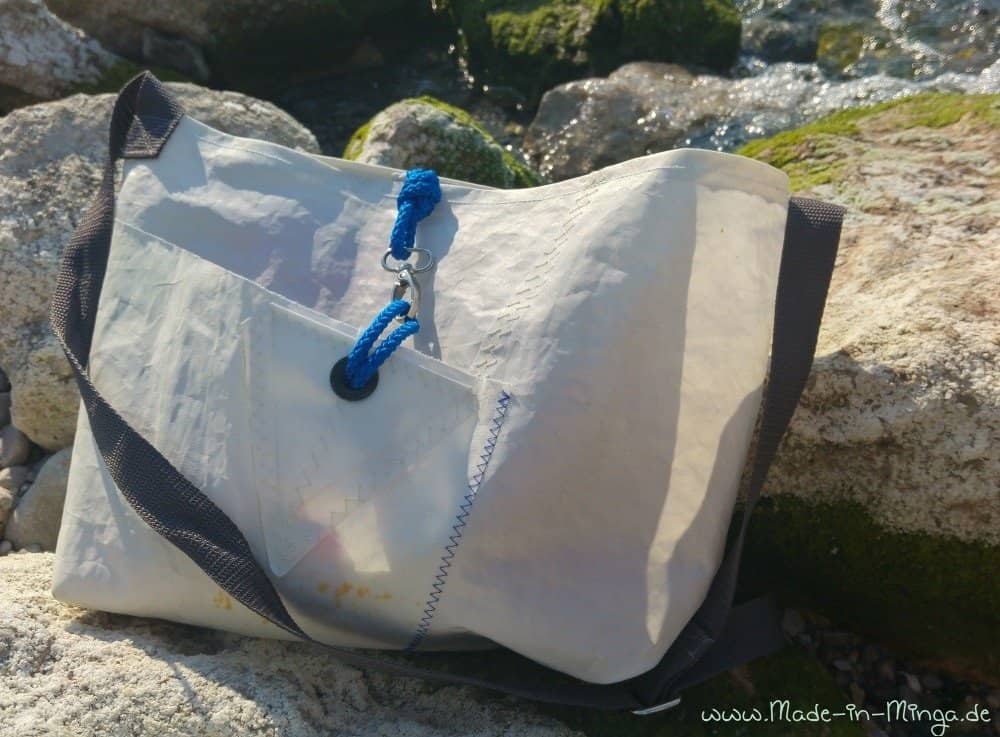 Tasche nähen aus altem Segel, kostenlose Anleitung