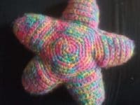 Rainbow Star Pillow