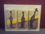 Acrylbilder mit Struktur