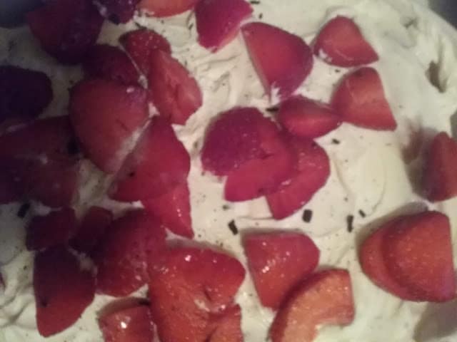 Erdbeer- Waldmeister- Tiramisu