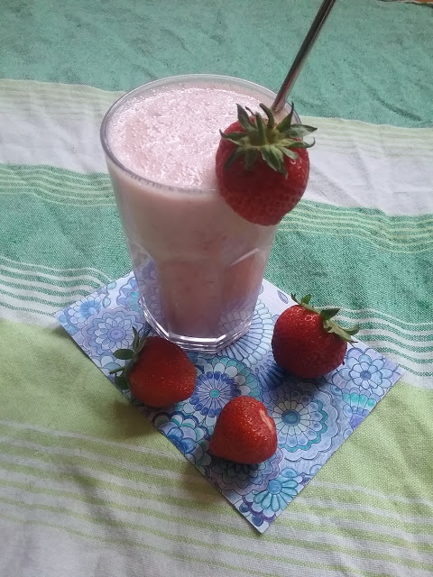 Strawberry Kiss (Buttermilchshake)