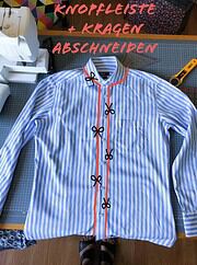 upcycling – Bluse mit Tunikaausschnitt nähen